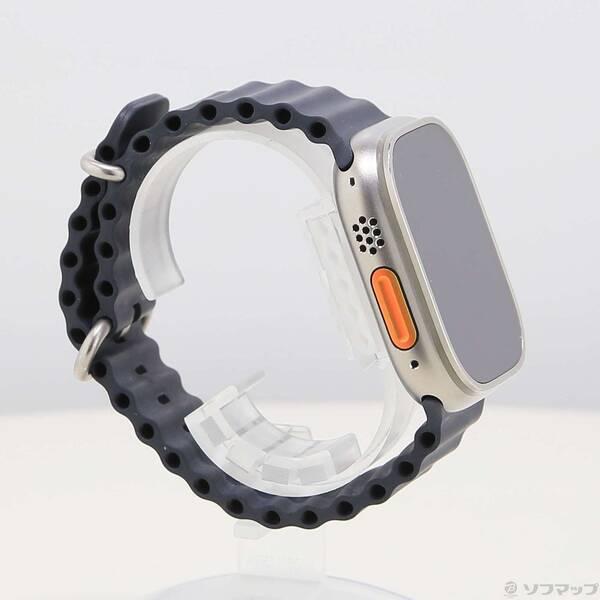 〔中古〕Apple(アップル) Apple Watch Ultra GPS + Cellular 49mm チタニウムケース ミッドナイトオーシャンバンド〔269-ud〕 |  | 03