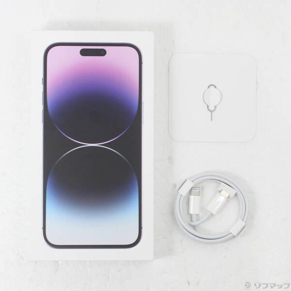 〔中古〕Apple(アップル) iPhone14 Pro Max 512GB ディープパープル MQ9J3J／A SIMフリー〔276-ud〕 |  | 04