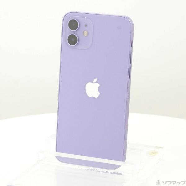 〔中古〕Apple(アップル) iPhone12 64GB パープル MJNH3J／A SIMフリー〔247-ud〕 | 