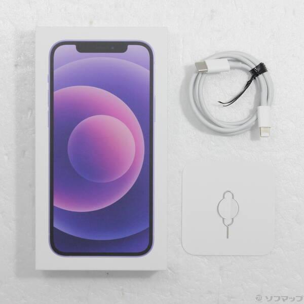 〔中古〕Apple(アップル) iPhone12 64GB パープル MJNH3J／A SIMフリー〔247-ud〕 |  | 04