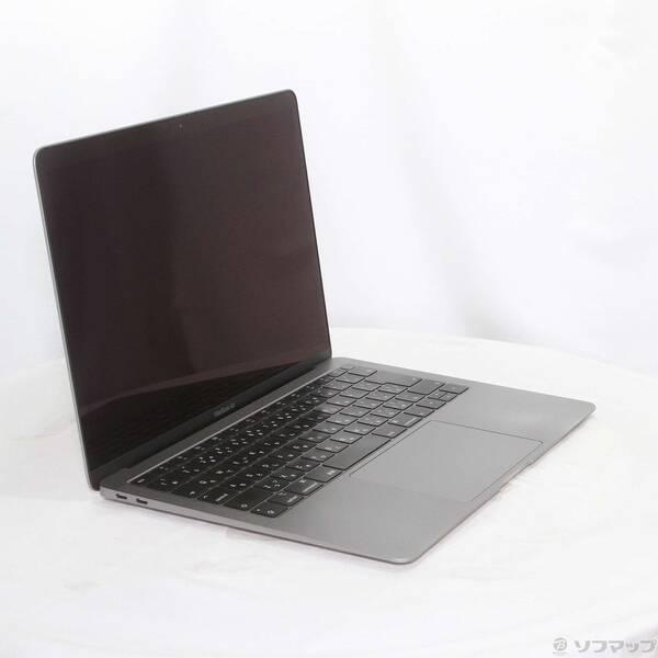 〔中古〕Apple(アップル) MacBook Air 13.3-inch Late-2018 MRE82J／A Core_i5 1.6GHz 8GB SSD128GB スペースグレイ 〔10.15 Catalina〕〔258-ud〕の画像