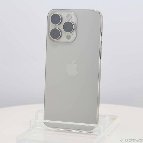 〔中古〕Apple(アップル) iPhone15 Pro Max 1TB ナチュラルチタニウム MU713J／A SIMフリー〔258-ud〕 | 