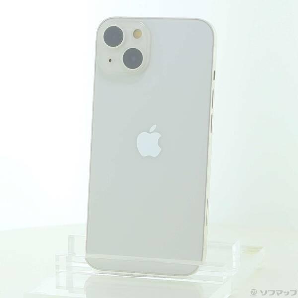 〔中古〕Apple(アップル) iPhone13 256GB スターライト MLNJ3J／A SIMフリー〔262-ud〕 | 