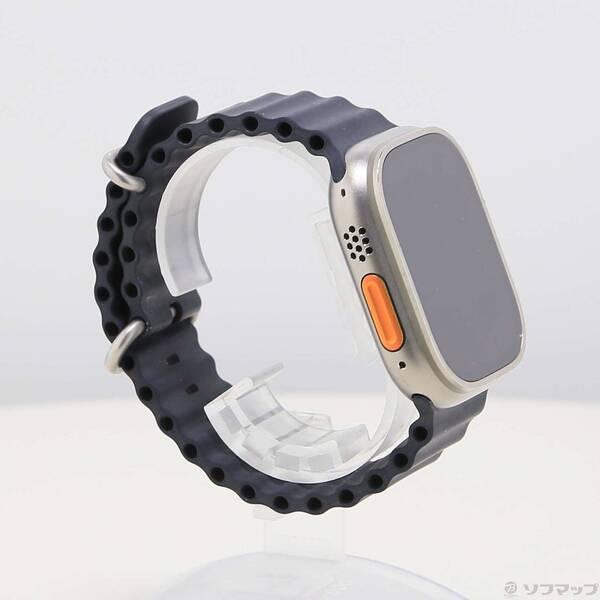 〔中古〕Apple(アップル) Apple Watch Ultra GPS + Cellular 49mm チタニウムケース ミッドナイトオーシャンバンド〔377-ud〕 |  | 03