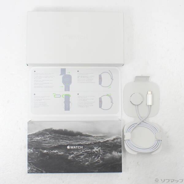 〔中古〕Apple(アップル) Apple Watch Ultra GPS + Cellular 49mm チタニウムケース ミッドナイトオーシャンバンド〔377-ud〕 |  | 04