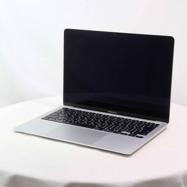 〔中古〕Apple(アップル) MacBook Air 13.3-inch Late-2020 MGN93J／A Apple M1 8コアCPU_7コアGPU 8GB SSD256GB シルバー 〔26.3 Tahoe〕〔377-ud〕 | 