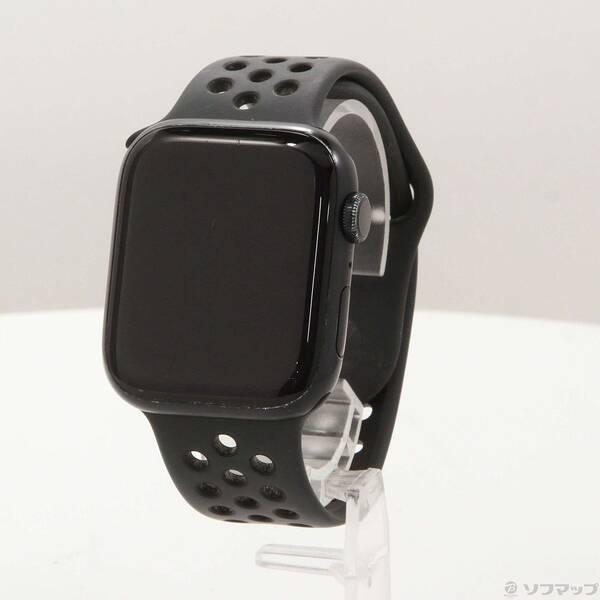 〔中古〕Apple(アップル) Apple Watch Series 7 Nike GPS 45mm ミッドナイトアルミニウムケース アンスラサイト／ブラックNikeスポーツバンド〔349-ud〕 | 