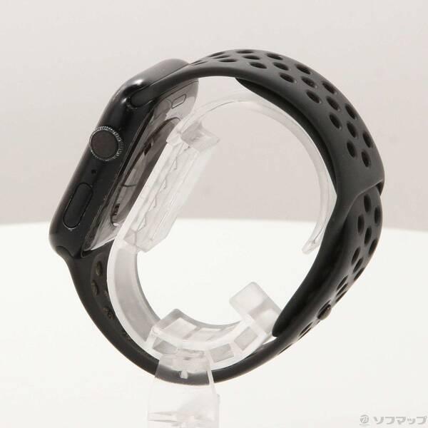 〔中古〕Apple(アップル) Apple Watch Series 7 Nike GPS 45mm ミッドナイトアルミニウムケース アンスラサイト／ブラックNikeスポーツバンド〔349-ud〕 |  | 01