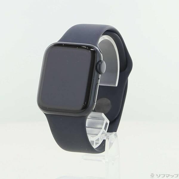 〔中古〕Apple(アップル) Apple Watch SE 第3世代 GPS 40mm ミッドナイトアルミニウムケース ミッドナイトスポーツバンド〔297-ud〕 | 