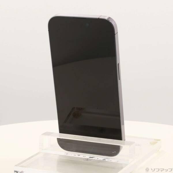 〔中古〕Apple(アップル) iPhone14 Pro 128GB ディープパープル MQ0F3J／A SIMフリー〔258-ud〕 |  | 02