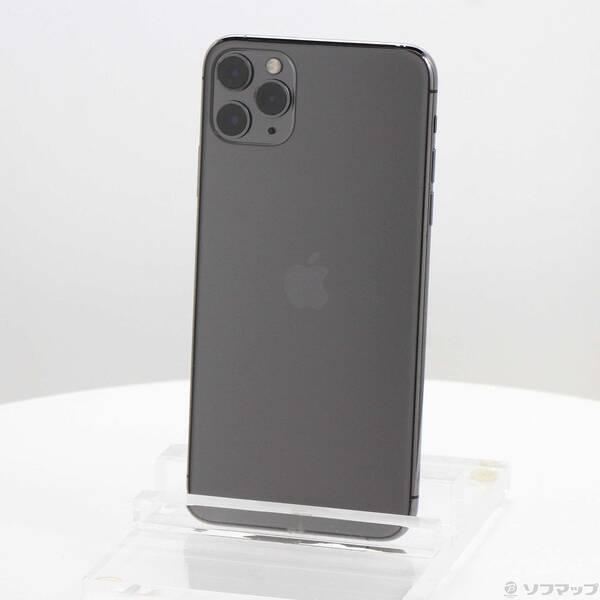 〔中古〕SoftBank iPhone11 Pro Max 64GB スペースグレイ MWHD2J／A SoftBank〔377-ud〕 | 