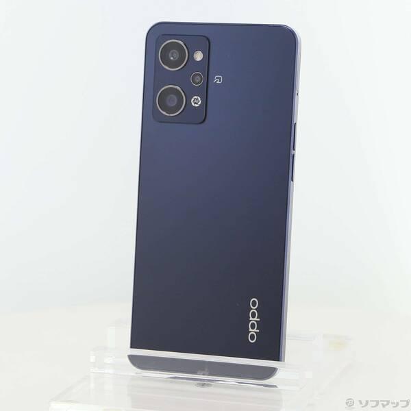 〔中古〕OPPO(オッポ) OPPO Reno7 A 128GB スターリーブラック A201OP Y!mobile SIMフリー〔305-ud〕 | 