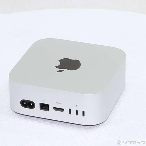 〔中古〕Apple(アップル) Mac mini Late-2024 MCX44J／A Apple M4 Pro 12コアCPU_16コアGPU 24GB SSD512GB シルバー 〔26.3 Tahoe〕〔198-ud〕 |  | 02