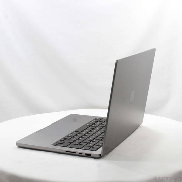 〔中古〕MacBook Pro 14.2-inch Late-2021 MKGP3J／A Apple M1 Pro 8コアCPU_14コアGPU 16GB SSD512GB スペースグレイ 〔26.3 Tahoe〕〔348-ud〕 |  | 01