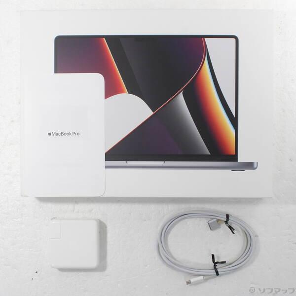 〔中古〕MacBook Pro 14.2-inch Late-2021 MKGP3J／A Apple M1 Pro 8コアCPU_14コアGPU 16GB SSD512GB スペースグレイ 〔26.3 Tahoe〕〔348-ud〕 |  | 04