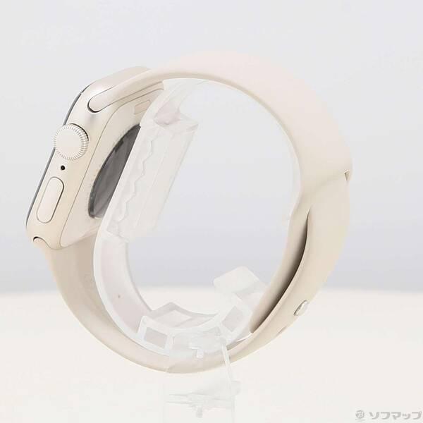 〔中古〕Apple(アップル) Apple Watch SE 第2世代 GPS 40mm スターライトアルミニウムケース スターライトスポーツバンド〔377-ud〕 |  | 01