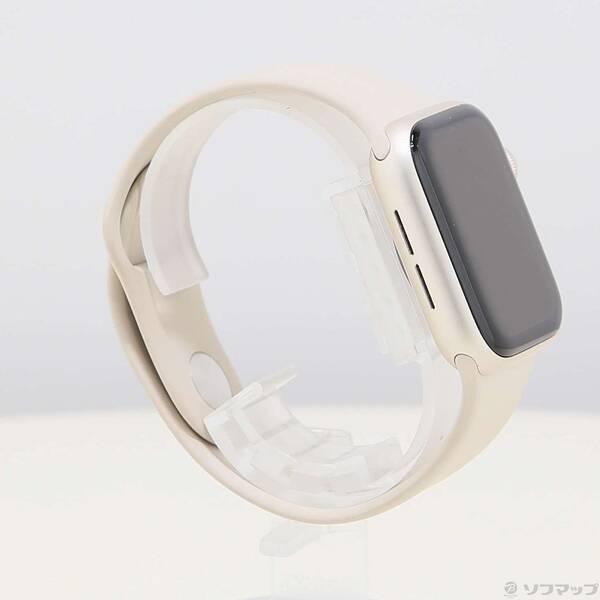 〔中古〕Apple(アップル) Apple Watch SE 第2世代 GPS 40mm スターライトアルミニウムケース スターライトスポーツバンド〔377-ud〕 |  | 03