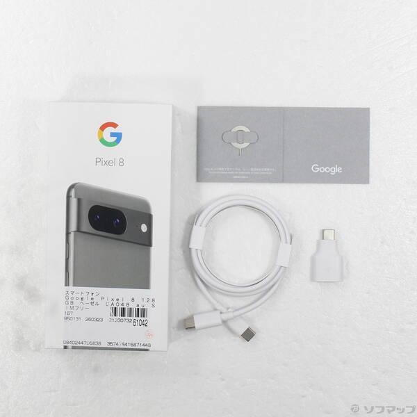 〔中古〕GOOGLE(グーグル) Google Pixel 8 128GB ヘーゼル GA048 au SIMフリー〔262-ud〕 |  | 04