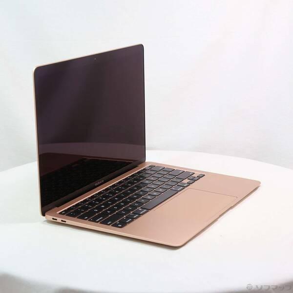 〔中古〕Apple(アップル) MacBook Air 13.3-inch Late-2020 MGND3J／A Apple M1 8コアCPU_7コアGPU 8GB SSD256GB ゴールド 〔26.3 Tahoe〕〔305-ud〕 |  | 03