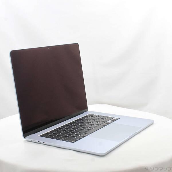 〔中古〕Apple(アップル) MacBook Air 15.3-inch Early-2025 MC7D4J／A Apple M4 10コアCPU_10コアGPU 24GB SSD1TB スカイブルー 〔26.3 Tahoe〕〔352-ud〕 |  | 03