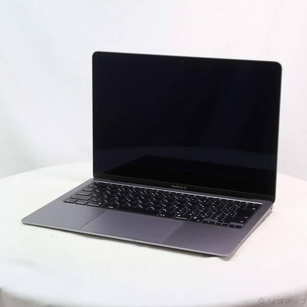 〔中古〕Apple(アップル) MacBook Air 13.3-inch Late-2020 MGN63J／A Apple M1 8コアCPU_7コアGPU 8GB SSD256GB スペースグレイ 〔26.3 Tahoe〕〔352-ud〕 | 
