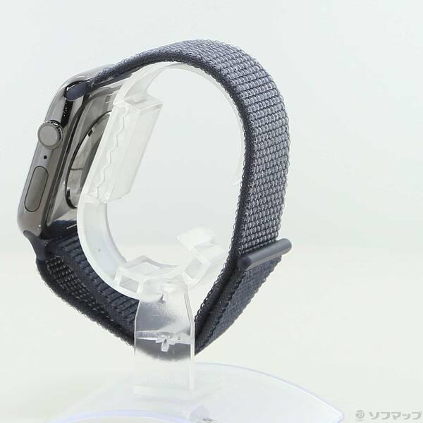 〔中古〕Apple(アップル) Apple Watch Series 11 GPS + Cellular 46mm スレートチタニウムケース ダークグレイスポーツループ〔348-ud〕の画像