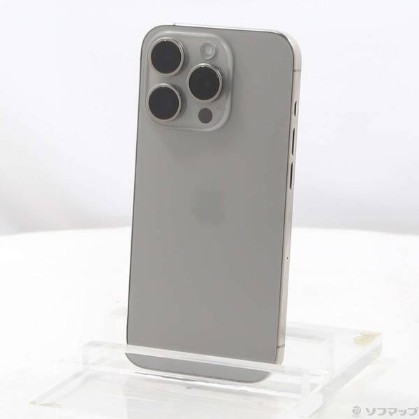 〔中古〕Apple(アップル) iPhone15 Pro 128GB ナチュラルチタニウム MTU93J／A SIMフリー〔269-ud〕 | 