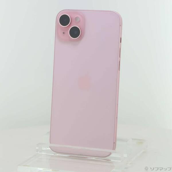 〔中古〕Apple(アップル) iPhone15 Plus 256GB ピンク MU0H3J／A SIMフリー〔258-ud〕 | 