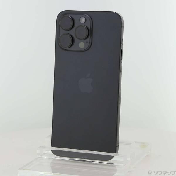 〔中古〕Apple(アップル) iPhone15 Pro Max 256GB ブラックチタニウム MU6P3J／A SIMフリー〔258-ud〕 | 