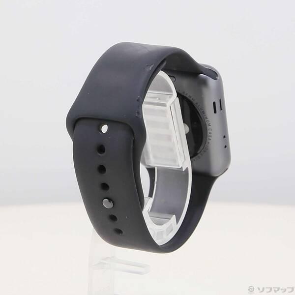 〔中古〕Apple(アップル) Apple Watch Series 3 GPS 42mm スペースグレイアルミニウムケース ブラックスポーツバンド〔247-ud〕 |  | 02