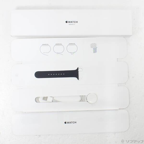 〔中古〕Apple(アップル) Apple Watch Series 3 GPS 42mm スペースグレイアルミニウムケース ブラックスポーツバンド〔247-ud〕 |  | 04