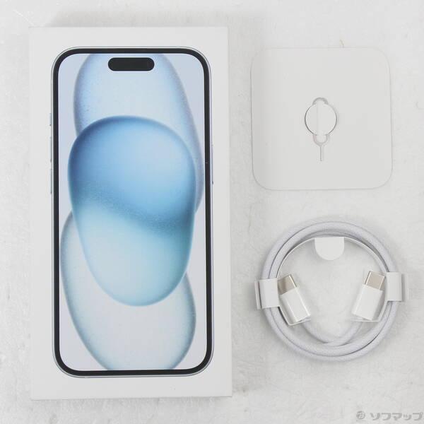 〔中古〕Apple(アップル) iPhone15 256GB ブルー MTMR3J／A SIMフリー〔352-ud〕 |  | 04