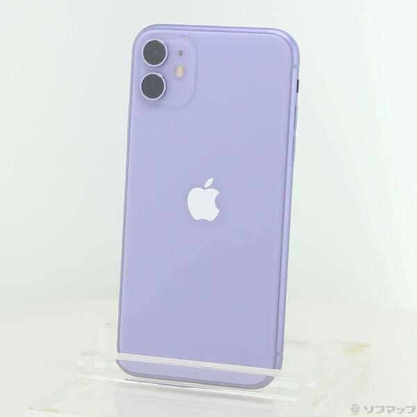 〔中古〕Apple(アップル) iPhone11 64GB パープル MWLX2J／A SIMフリー〔352-ud〕 | 