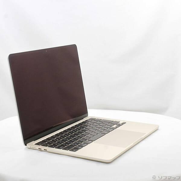 〔中古〕Apple(アップル) MacBook Air 13.6-inch Mid-2022 MLY13J／A Apple M2 8コアCPU_8コアGPU 8GB SSD256GB スターライト 〔26.3 Tahoe〕〔295-ud〕 |  | 03