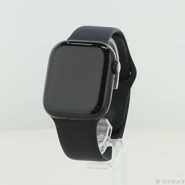 〔中古〕Apple(アップル) Apple Watch Series 11 GPS 42mm ジェットブラックアルミニウムケース ブラックスポーツバンド〔344-ud〕 | 