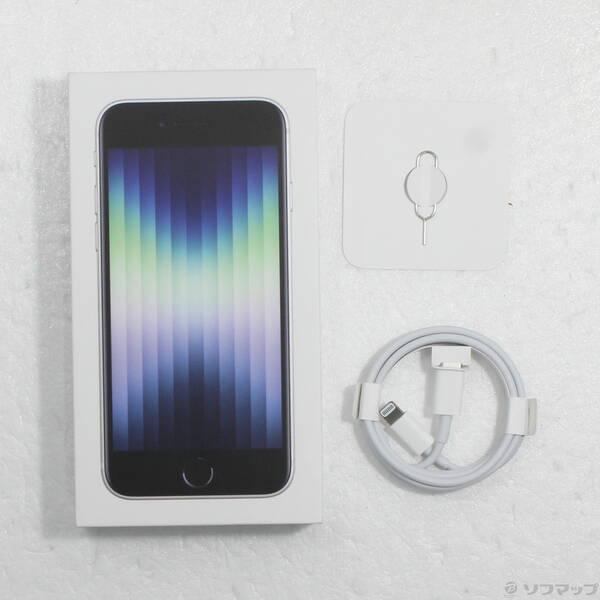〔中古〕Apple(アップル) iPhone SE 第3世代 256GB スターライト MMYK3J／A SIMフリー〔348-ud〕 |  | 04