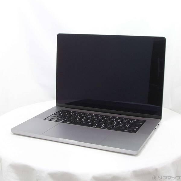 〔中古〕Apple(アップル) MacBook Pro 16.2-inch Late-2021 MK1A3J／A Apple M1 Max 10コアCPU_32コアGPU 32GB SSD1TB スペースグレイ 〔26.3 Tahoe〕〔258-ud〕 | 