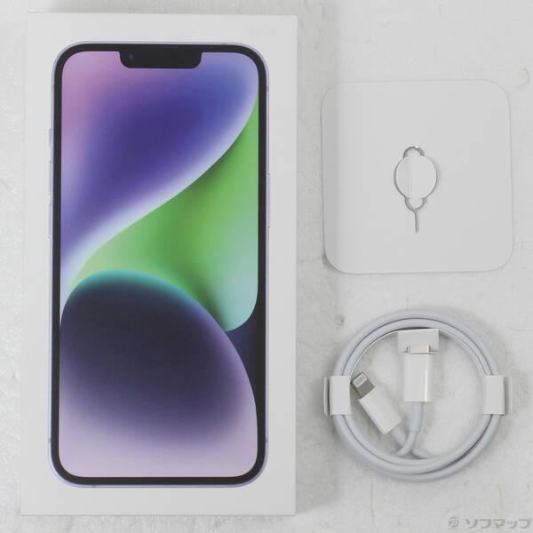 〔中古〕Apple(アップル) iPhone14 128GB パープル MPUY3J／A SIMフリー〔258-ud〕 |  | 04