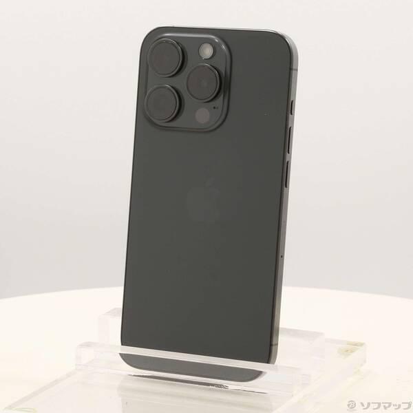 〔中古〕Apple(アップル) iPhone15 Pro 256GB ブラックチタニウム MTUC3J／A SIMフリー〔377-ud〕 | 
