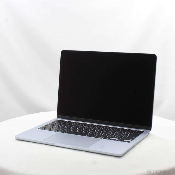 〔中古〕Apple(アップル) MacBook Air 13.6-inch Early-2026 MDHH4J／A Apple M5 10コアCPU_8コアGPU 16GB SSD512GB スカイブルー 〔26.4 Tahoe〕〔262-ud〕 | 