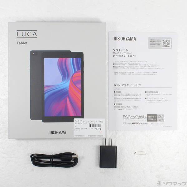 〔中古〕アイリスオーヤマ LUCA 64GB ブラック TM082M4N1-B Wi-Fi〔377-ud〕 |  | 04