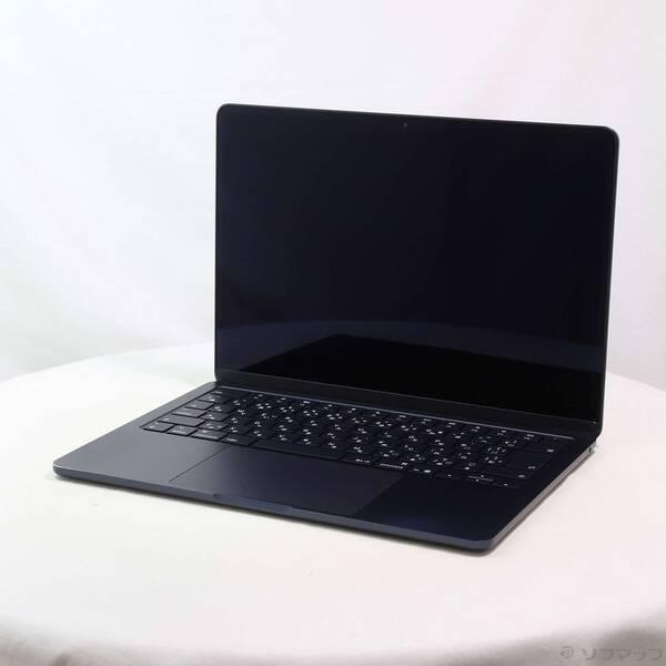 〔中古〕Apple(アップル) MacBook Air 13.6-inch Early-2025 MW133J／A Apple M4 10コアCPU_10コアGPU 16GB SSD512GB ミッドナイト 〔macOS v26.3.2〕〔262-ud〕 | 