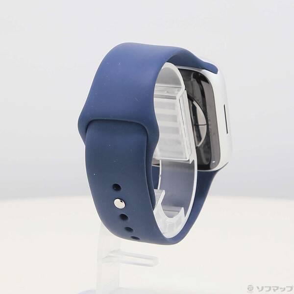 〔中古〕Apple(アップル) Apple Watch Series 9 GPS + Cellular 45mm シルバーアルミニウムケース ストームブルースポーツバンド〔262-ud〕 |  | 02