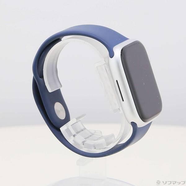 〔中古〕Apple(アップル) Apple Watch Series 9 GPS + Cellular 45mm シルバーアルミニウムケース ストームブルースポーツバンド〔262-ud〕 |  | 03