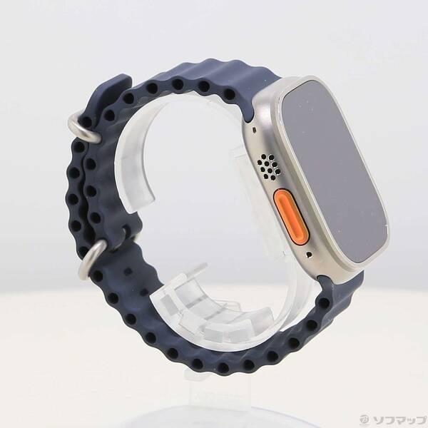 〔中古〕Apple(アップル) Apple Watch Ultra GPS + Cellular 49mm チタニウムケース ミッドナイトオーシャンバンド〔262-ud〕 |  | 03