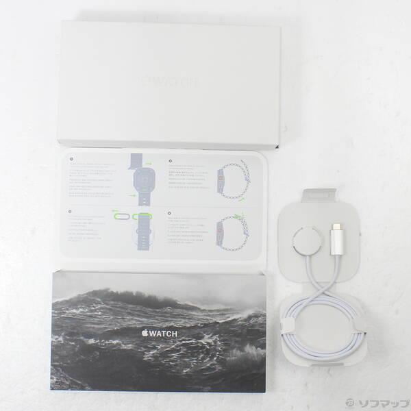 〔中古〕Apple(アップル) Apple Watch Ultra GPS + Cellular 49mm チタニウムケース ミッドナイトオーシャンバンド〔262-ud〕 |  | 04