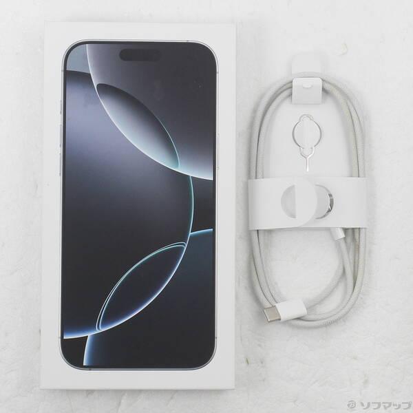 〔中古〕Apple(アップル) iPhone16 Pro Max 256GB ホワイトチタニウム MYWH3J／A SIMフリー〔269-ud〕 |  | 04