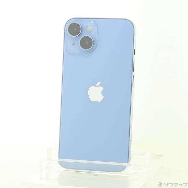 〔中古〕Apple(アップル) iPhone14 128GB ブルー MPVJ3J／A SIMフリー〔262-ud〕 | 