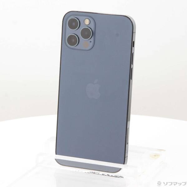 〔中古〕Apple(アップル) iPhone12 Pro 128GB パシフィックブルー NGM83J／A SIMフリー〔247-ud〕 | 