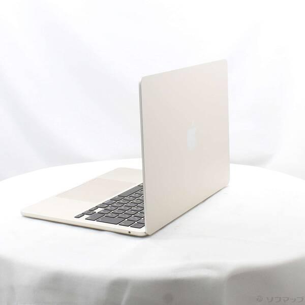 〔中古〕Apple(アップル) MacBook Air 13.6-inch Mid-2022 MLY23J／A Apple M2 8コアCPU_10コアGPU 8GB SSD512GB スターライト 〔26.3 Tahoe〕〔258-ud〕 |  | 01
